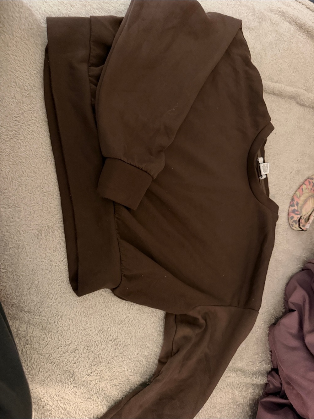 ALWAYS YOU. Women'Small Brown Long Sleeve Top Size Small